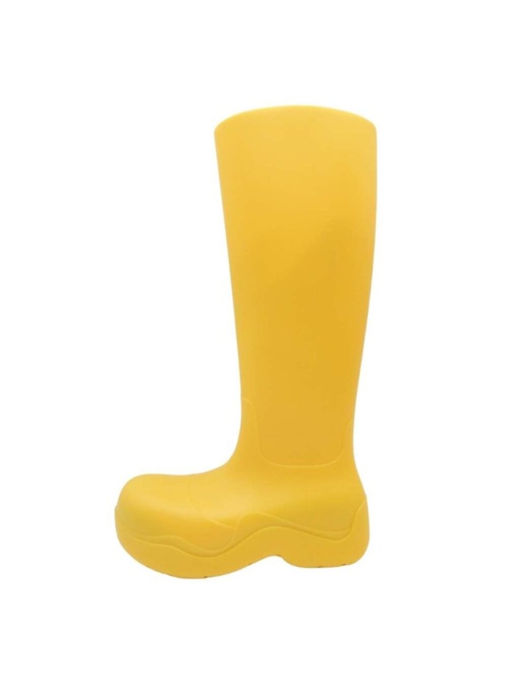 Bottega Veneta the Puddle Long Rubber Boots Platform Rain Shoes